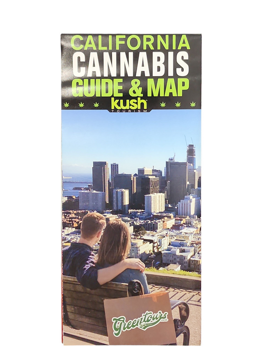 2021 California Cannabis Guide & Map Brochure Advertising by Kush Tourism