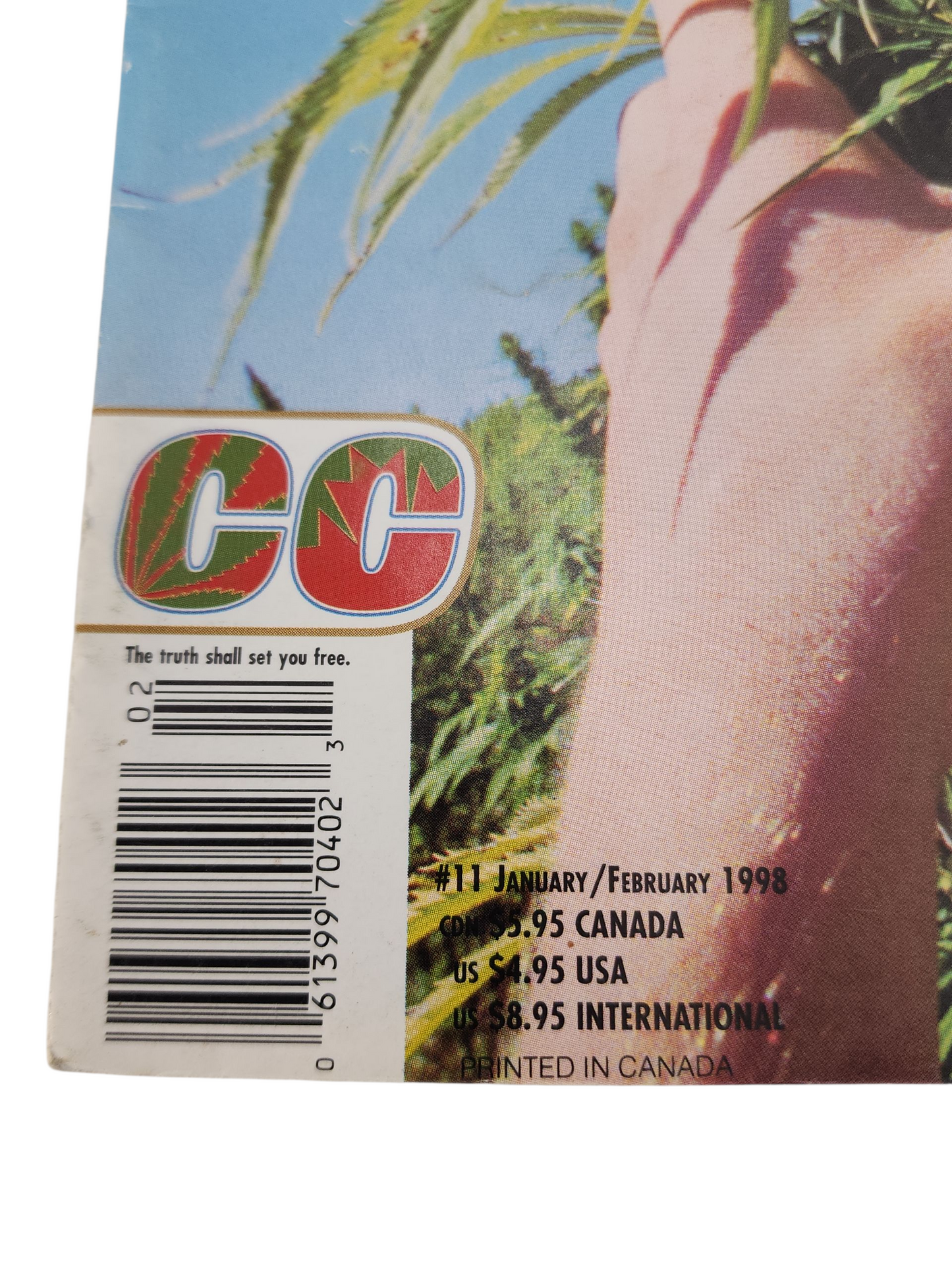 Cannabis Canada Magazine- issue #11 (Jan/Feb 1998)