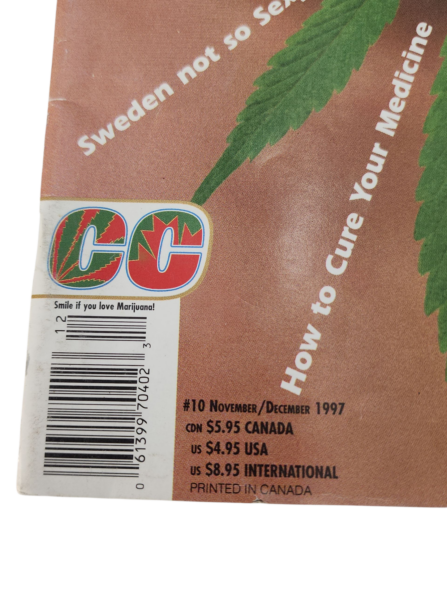 Cannabis Canada Magazine- Issue #10 (Nov/Dec 1997)