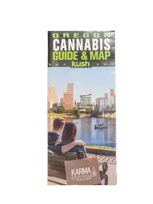 2015 Oregon Cannabis Guide & Map Brochure