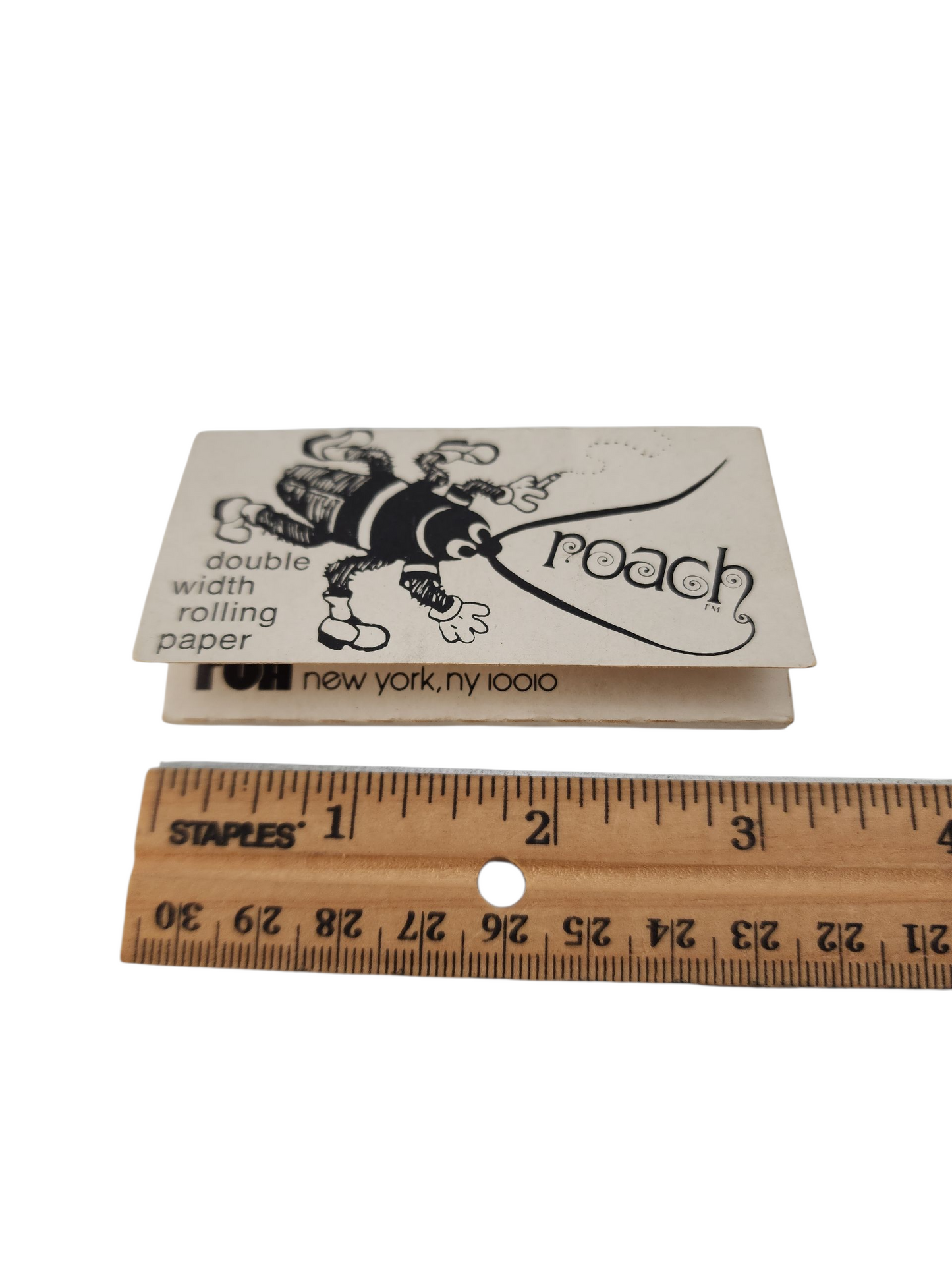 Vintage 1970s “Roach” Double Width Rolling Papers – Cannabis Ephemera