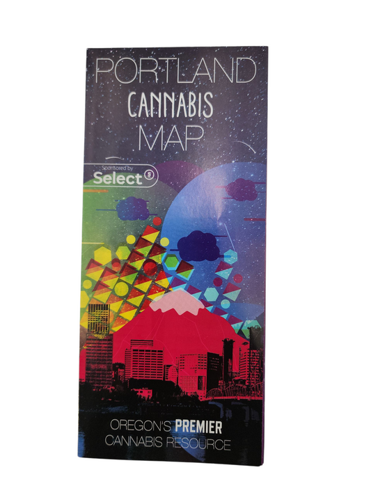 Portland Oregon Cannabis Tourism Map 2017 – Cannabis Ephemera