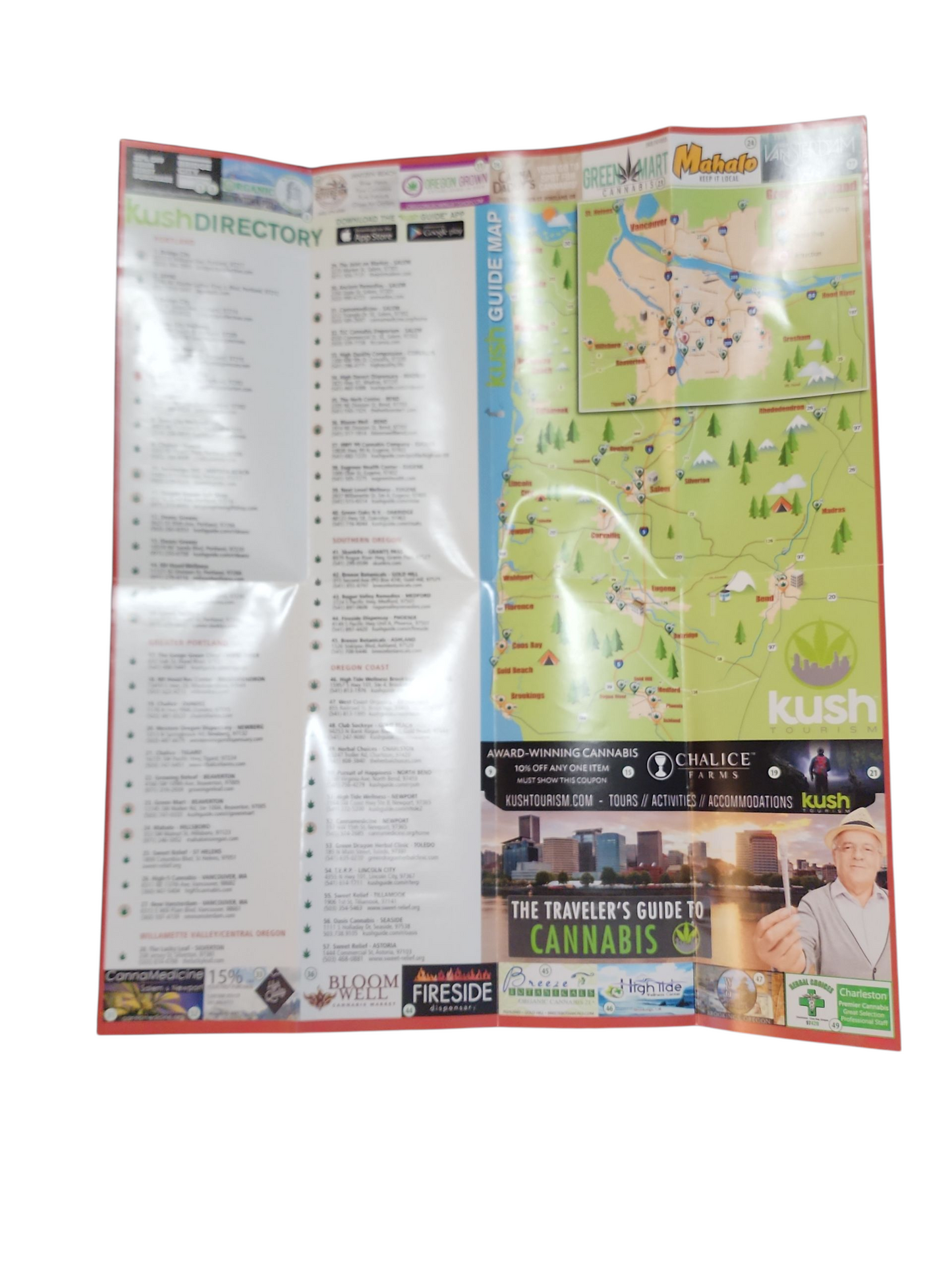 2015 Oregon Cannabis Guide & Map Brochure