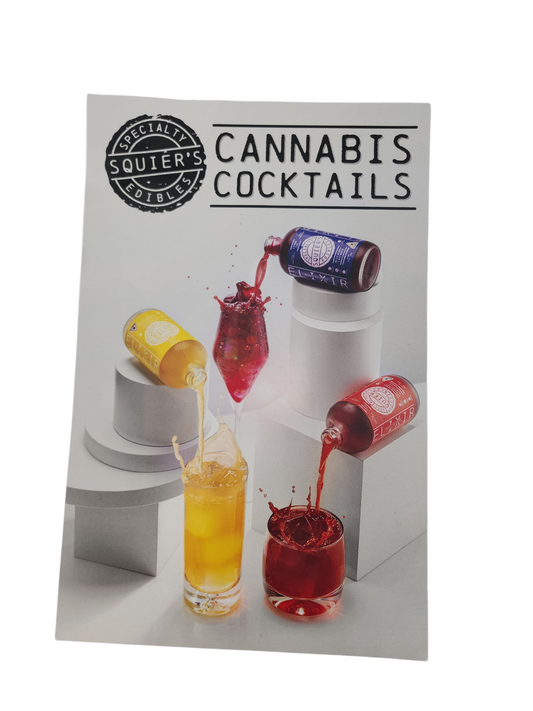 Squiers Edibles Cannabis Cocktails Advertising Poster Maine 2025