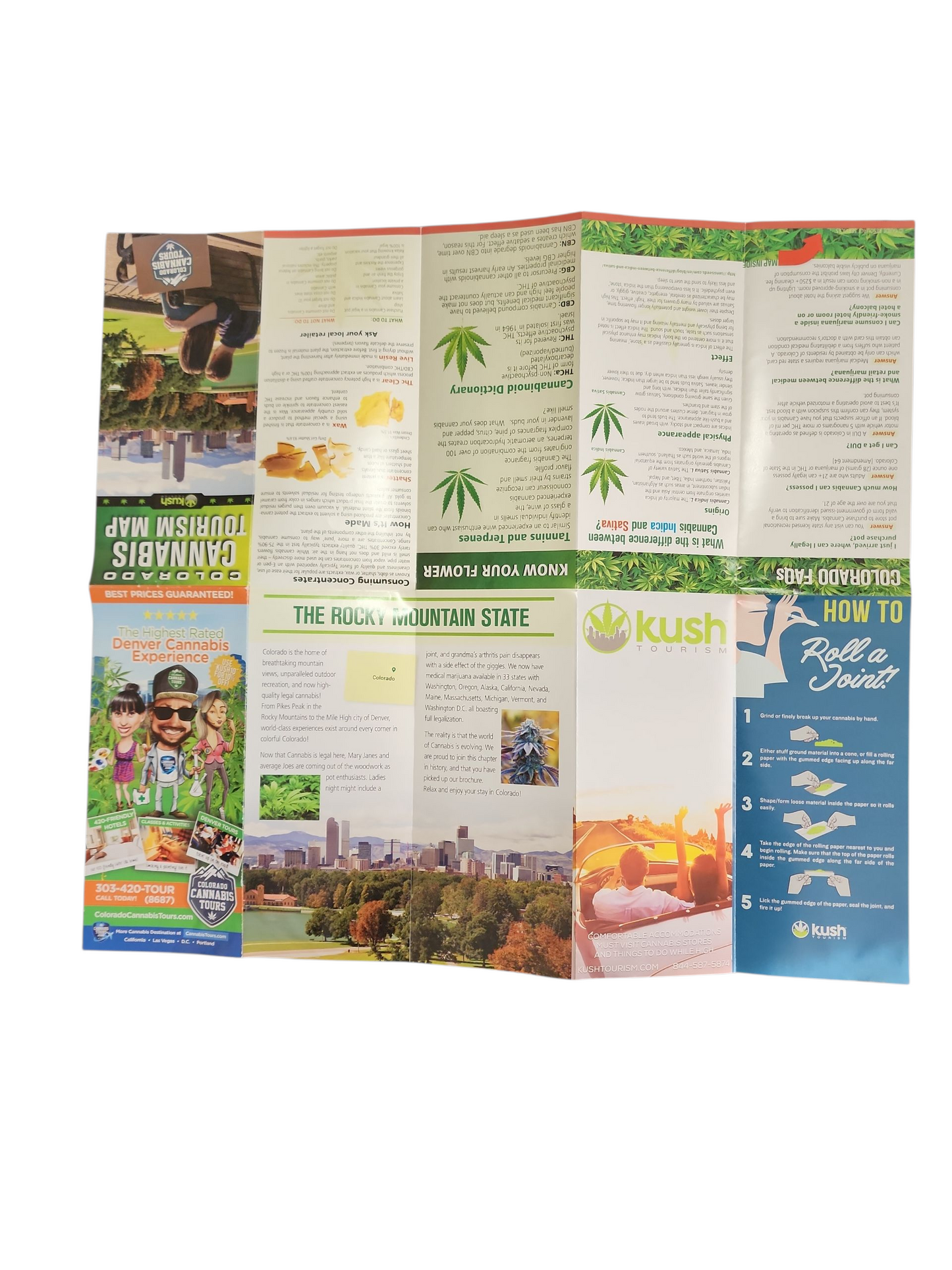 2018 Colorado Cannabis Tourism Map by Kush Tourism – Cannabis Ephemera