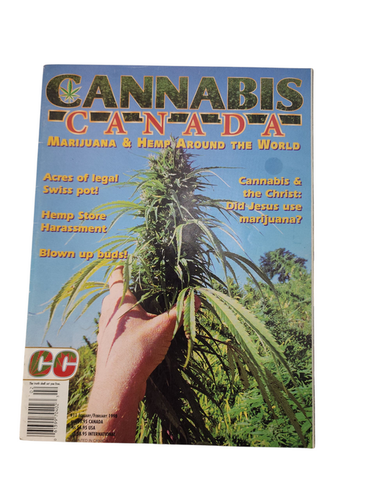 Cannabis Canada Magazine- issue #11 (Jan/Feb 1998)