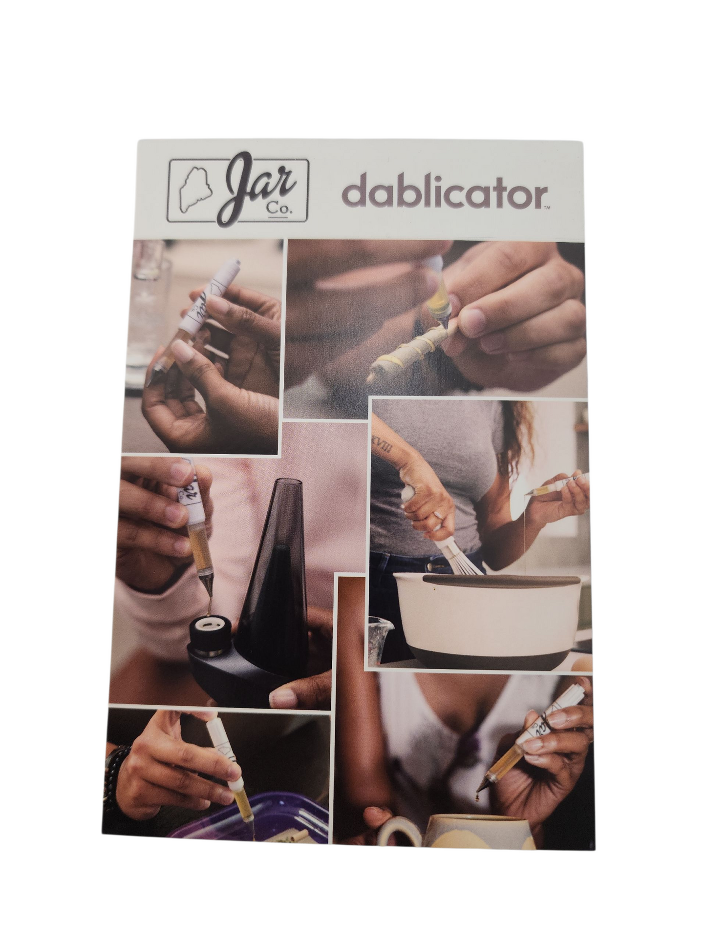Jar Co Dablicator Dab Tool Cannabis Flyer Maine 2025