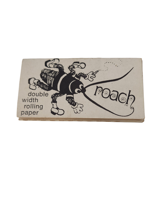 Vintage 1970s “Roach” Double Width Rolling Papers – Cannabis Ephemera