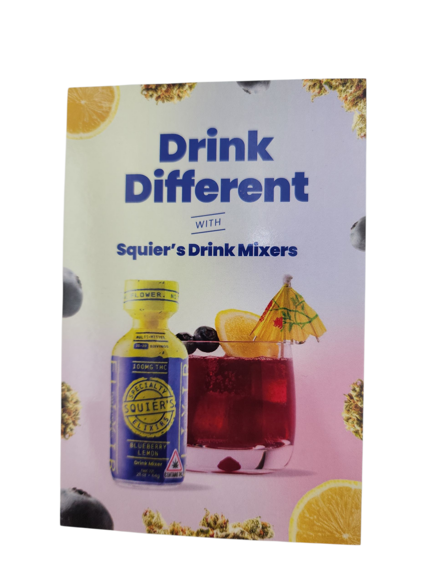 Squier's Cannabis Drink Mixers Advertising Maine 2025